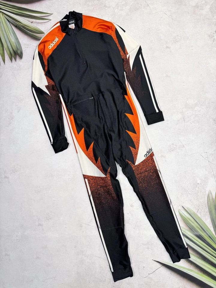 De colección Adidas Cross Сountry Biatlón Esquí Traje de Piel Traje de Nieve Talla Pequeña Foto 2 de 4