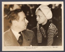ROBERT BENCHLEY cute boy child actor NIGHT AT THE MOVIES short film Orig R Photo