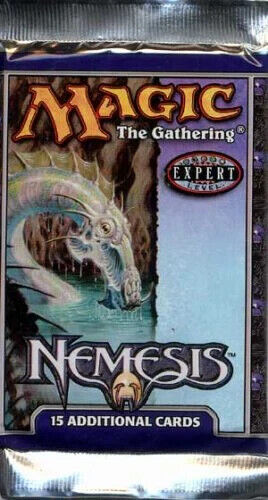 Nemesis Booster Pack MTG TCG flambant neuf scellé - Photo 1 sur 1