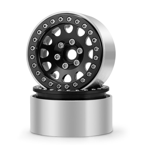FLYXM 1.9" Wheel Rim Beadlock For 1/10 TRX4 SCX10 D90 CC01 RC4WD Rock Crawler - Picture 3 of 10