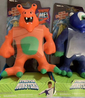 STRETCH MONSTERS Pulldor & Xtendar Orange Blue by Magic Time