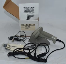 Welch Allyn HHP ImageTeam 3800 Barcode Scanner Linear Imager Combo Kit IT3800LR