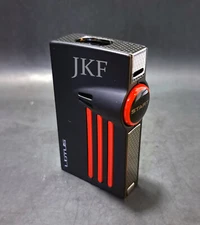 Lotus Orion Double Torch Flame Cigar Lighter |  L5200 | Single Action w/ Punch