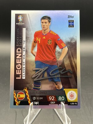 LEGEND Signature Xabi ALONSO Match Attax EURO 2024 Spain Euros 24 