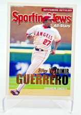 Vladimir Guerrero 2004 Topps Sporting News All-Stars Base Insert Card #360