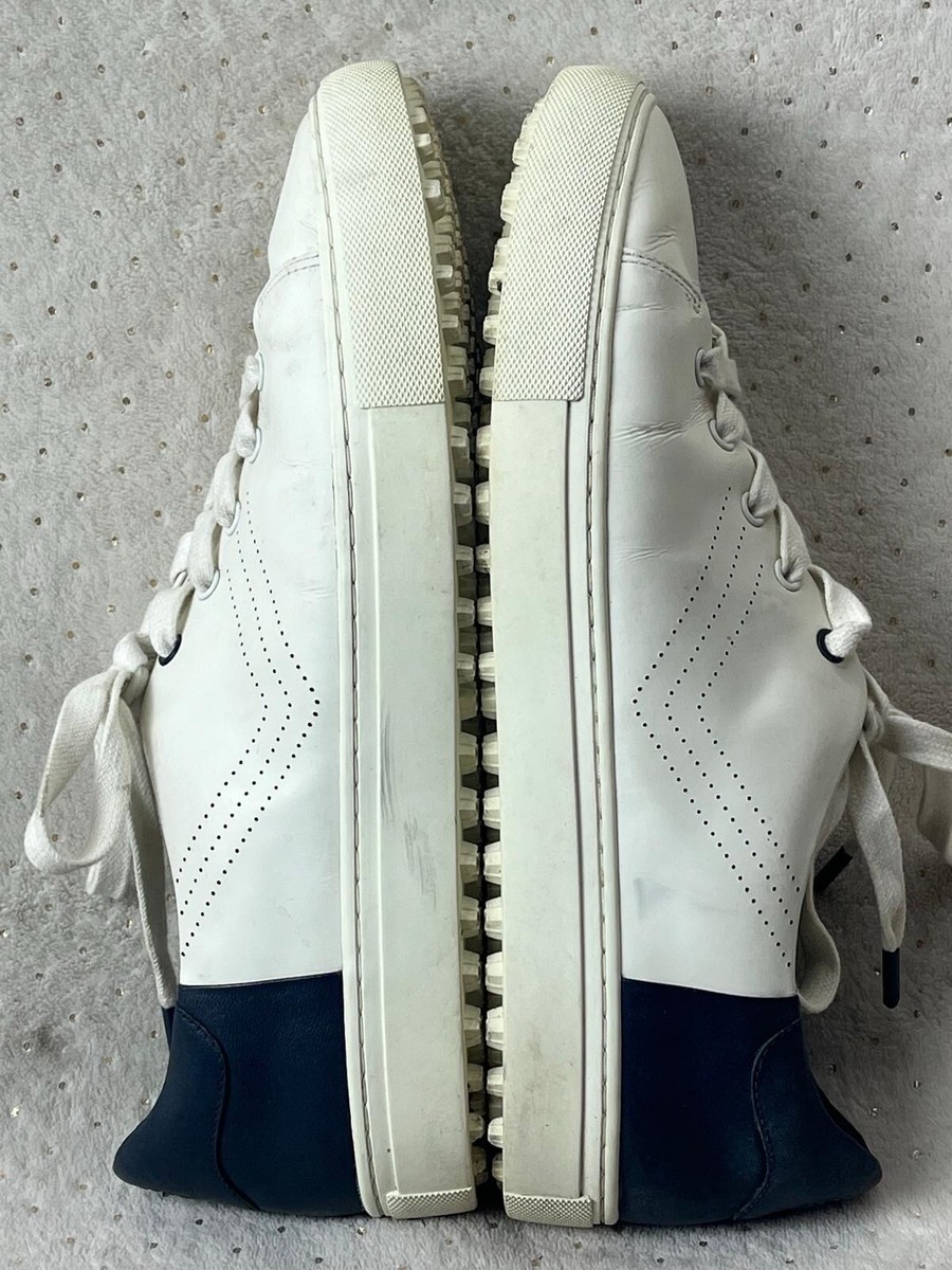 Tory Burch Sport Perforated Lace-up Golf White/Navy Sneakers