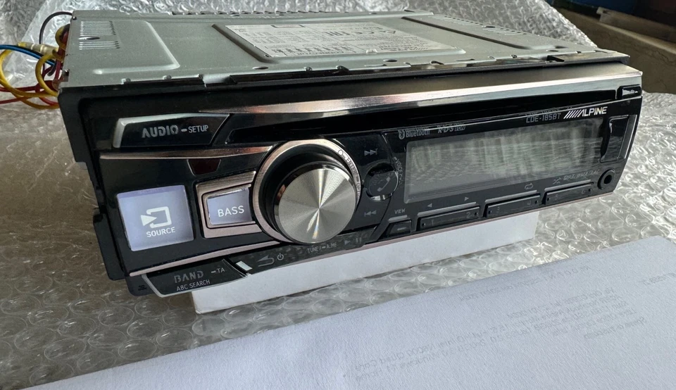 Autoradio ALPINE CDE-185BT + Telecomando! Auto CD MP3 Bluetooth USB Lettore - Immagine 3 di 4