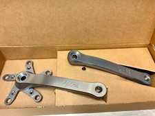 T-GEAR USA set pedivella vintage oldschool argento PEWTER 175 mm (quasi NOS)