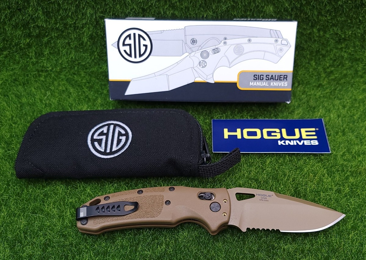 Hogue Sig K320 M17 ABLE Lock Folding Knife 3.5