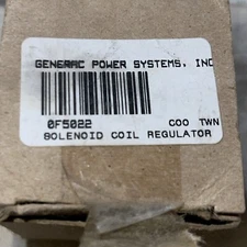 GENERAC POWER SYSTEMS 0F5022 SOLENOID COIL REGULATOR . NOS.