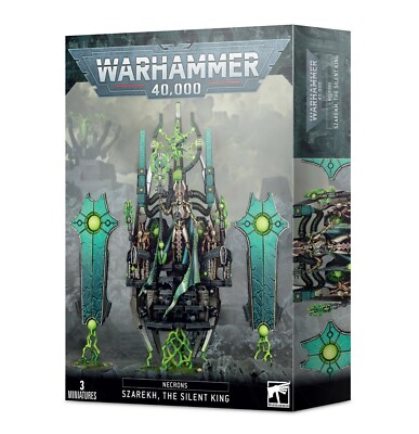 Szarekh the Silent King Necrons Warhammer 40K NIB