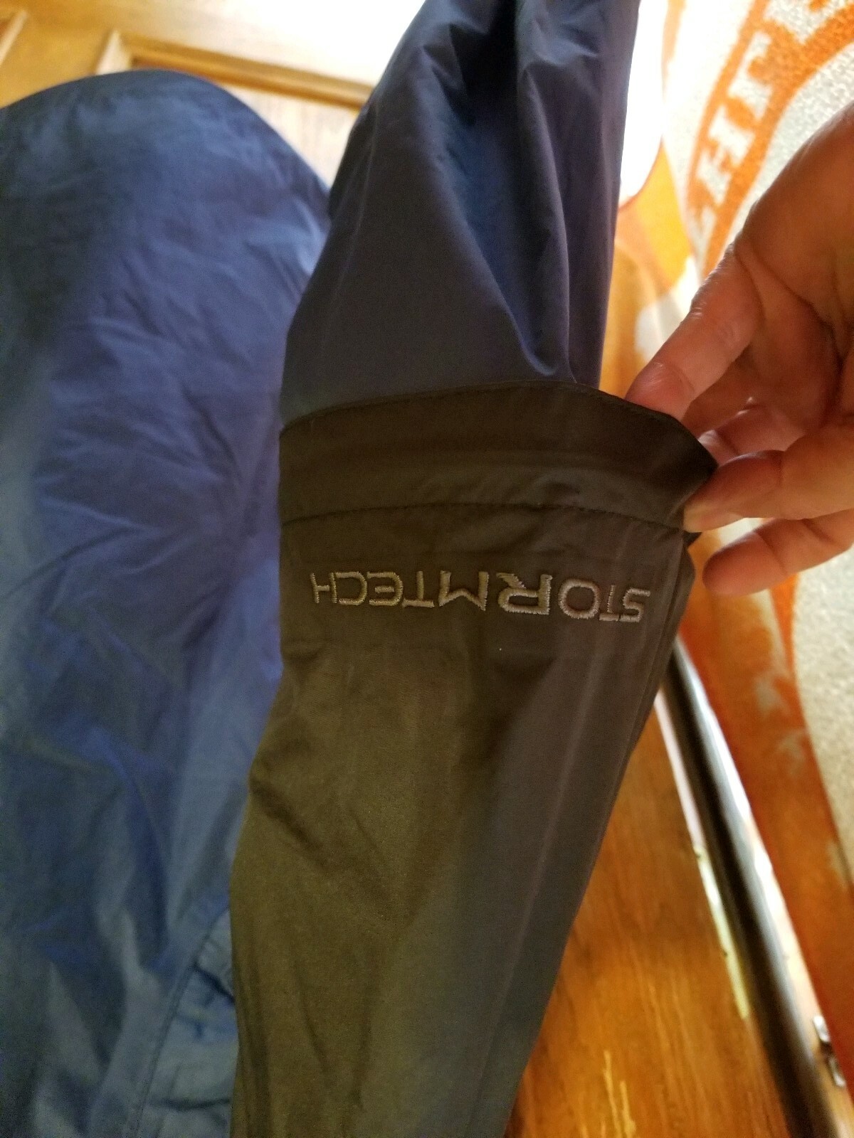 Stormtech Zip Front Rain Jacket Small Petite  Blu… - image 4