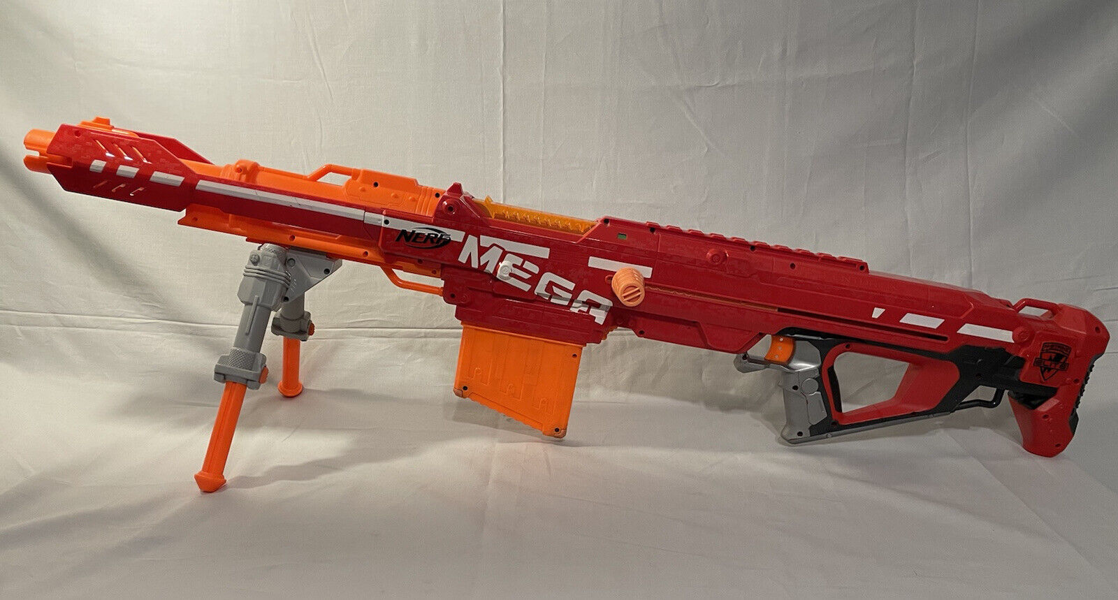 Nerf Mega Centurion Sniper Rifle Blaster Gun w Mag