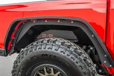 DV8 Offroad Rear Inner Fenders Powder Coated Black Fits 2020-21 Jeep Gladiator