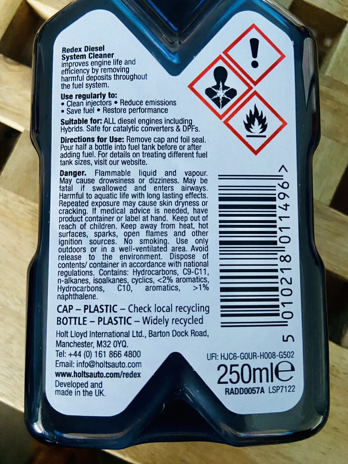 Redex Diesel System Cleaner 250ml, Two Shots In Each Bottle Free