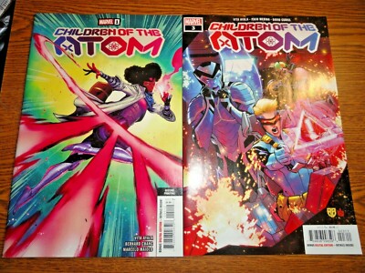 Kinder Der Atom #1 2nd Aufdruck Variante & #3 A Lot Of 2 X-Men Set Neu Marvel