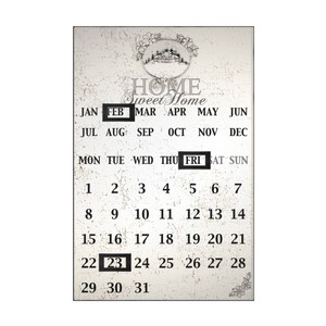 magnetic calendar home sweet home reusable weekly monthly planner monthly planner organizer