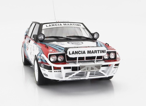 MODELLINO AUTO STATICO LANCIA DELTA INTEGRALE MARTINI FIORIO SAFARI 1990 1/18 - Foto 6 di 8