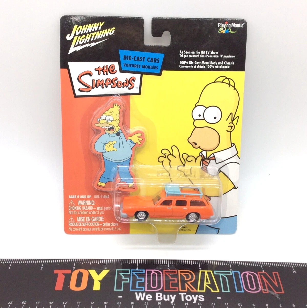 Johnny Lightning The Simpsons Diecast & Toy Vehicles for sale | eBay
