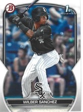 2023 Bowman 1st Prospects Rookie Card RC Wilber Sanchez #BP-6 Chicago White Sox+
