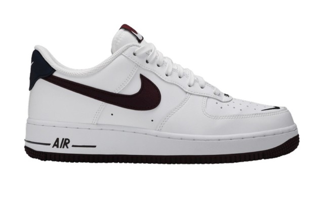 Nike Air Force 1 '07 LV8 1 White/Night Maroon-Burgundy - CJ8731-100