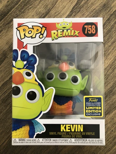 Funko Pop Disney Remix Alien as Kevin #758 SDCC 2020 Shared Sticker
