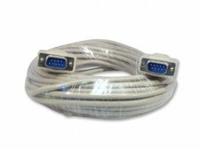 50 Foot DB9 9-Pin Serial Port Cable Male/Male RS232