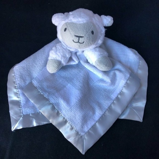 Cloud Island Elephant Gray White Stripes Lovey Baby ...