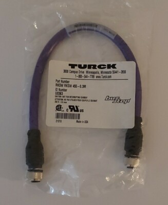 Turck RKSW RKSW 455-0.3M Cord U363 New & Sealed 