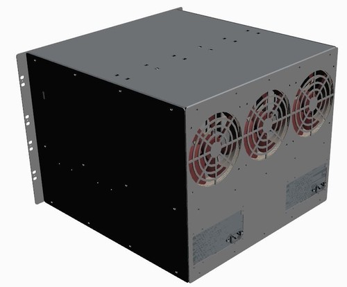 RACK 8U OPEN PC case K-CASE 1 perfect for crypto or AI. 6 x GPU , 2 x PSU - Zdjęcie 2 z 10