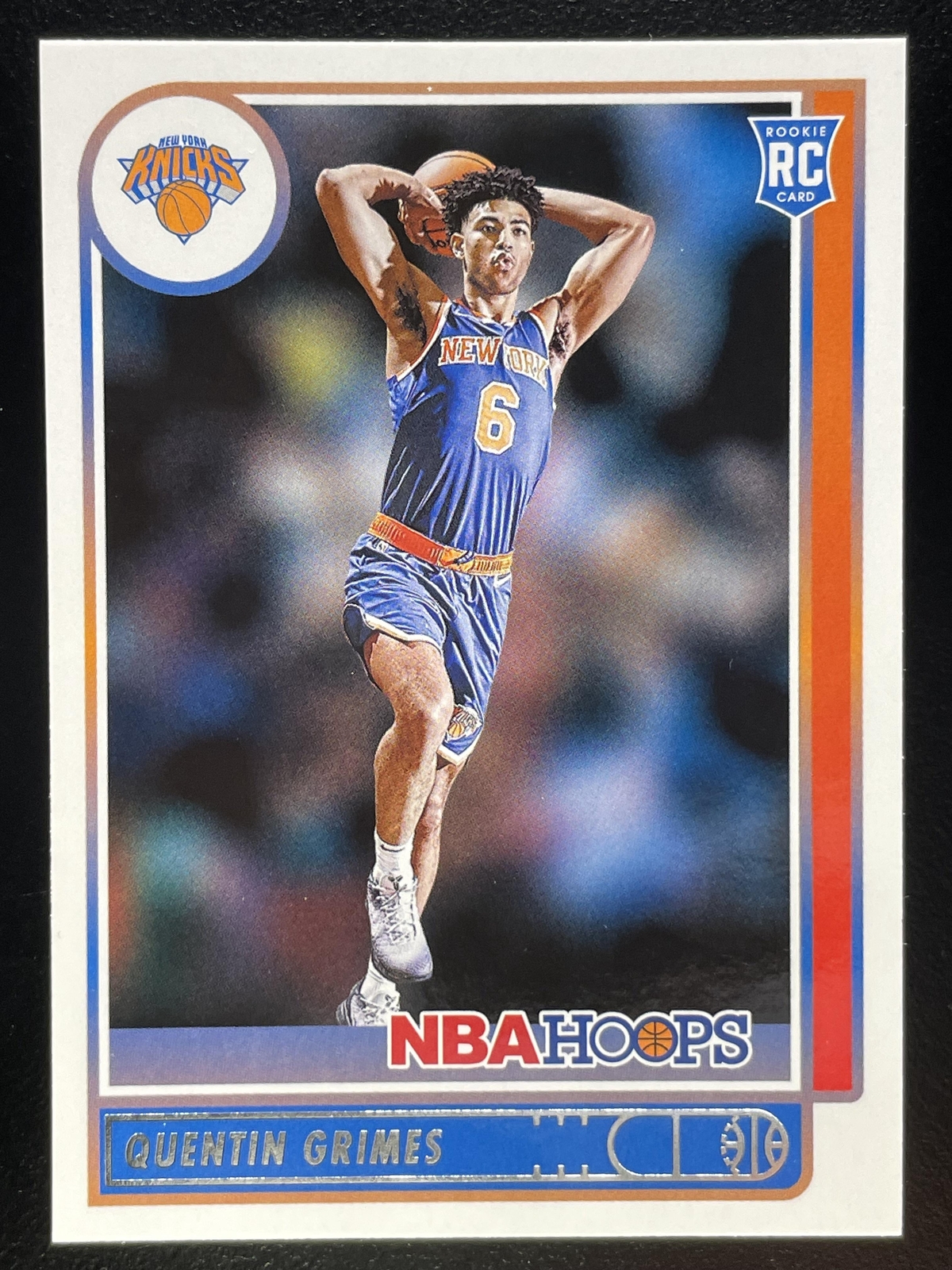 2021-22 Hoops #206 Quentin Grimes RC New York Knicks