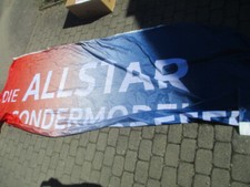 VW Allstar Fahne Flagge Polyester Großformat Format für Händler 150x400cm