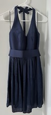 Vera Wang Bridesmaid Dress Navy Size 2