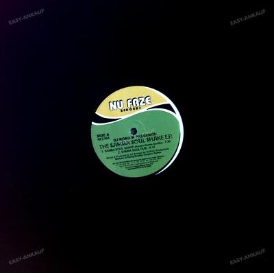 DJ Romain - The Samba Soul Shake EP Maxi (VG+) '