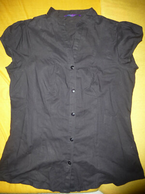 AJC by Arizona schicke Bluse schwarz - Gr. 36 - Baumwolle - Top-Zustand!
