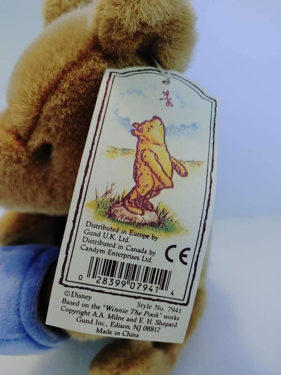 GUND Classic Winnie The Pooh Plush GUND Classic Winnie The Pooh Plush
