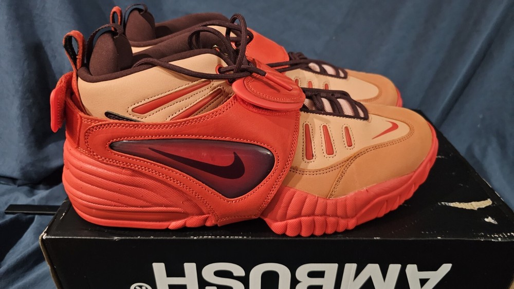 Nike x Ambush Air Adjust Force SP Shoes Light Madder Root Men Size 13 New No Lid