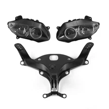 Front Headlight Assembly &Upper Fairing Stay Bracket Fit For Yamaha YZF R1 04-06