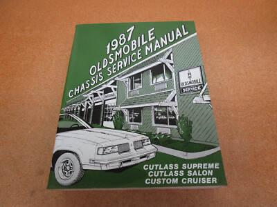 1987 Oldsmobile Cutlass Supreme Custom Cruiser Wagon service shop