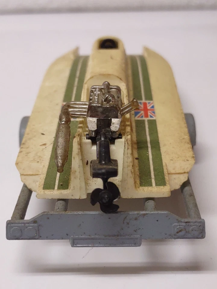 Corgi Carlsberg Lager Boat, Trailer, Car Set Bill Brown #15 White United Kingdom - Image 3 of 4