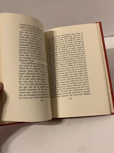 1948 “The Screwtape Letters” C.S. Lewis 17th US Printing - No Jacket - Picture 9 of 13