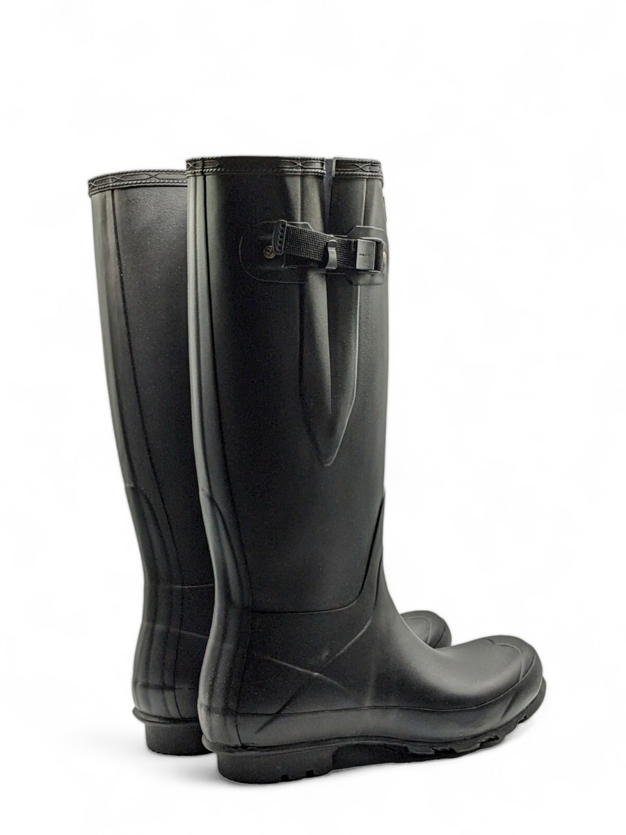 HUNTER 長靴 UK 4 / US 6 / EU 37 Brand New Hunter Men's Norris Field Side Adj. Neoprene Lined