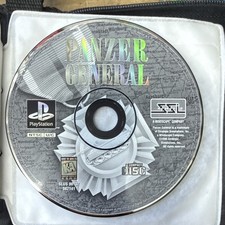 Strategic Simulations Panzer General PS1 NTSC-U/C KA 1998 Strategy Disc Only