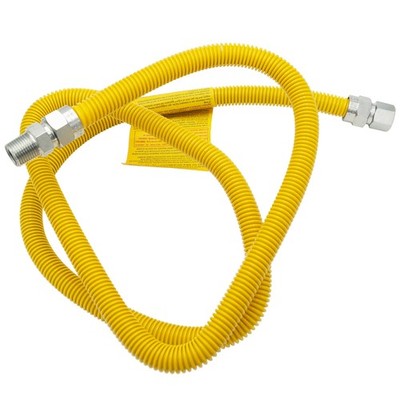 303313272 6 Feet Gas Range Line Connector 1/2 Inch MIP Connection 5/8'' OD