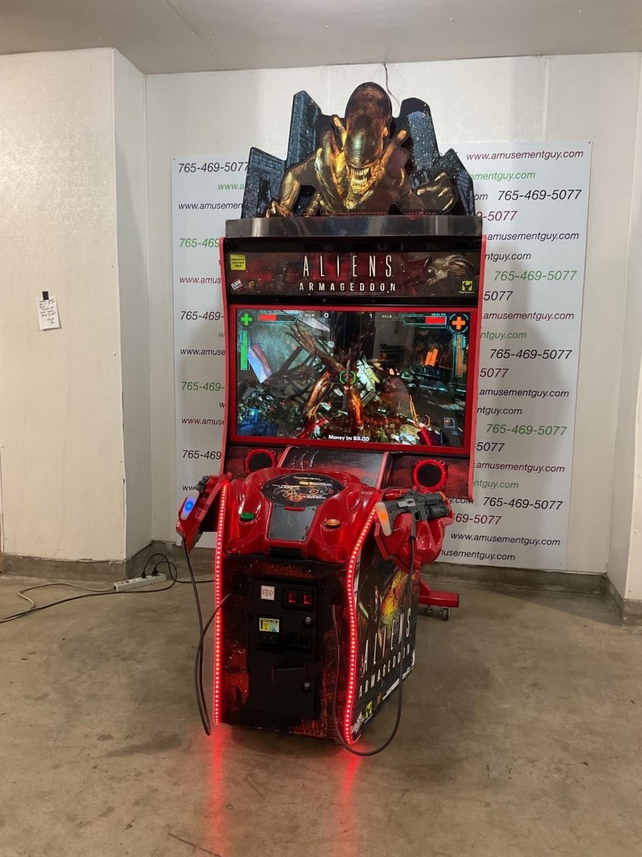Aliens Armageddon by Raw Thrills COIN-OP Arcade Video Game