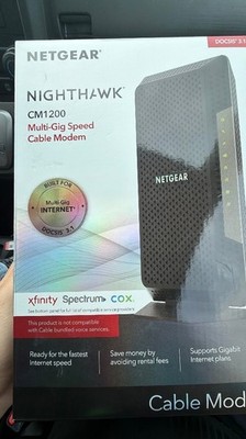 Netgear Nighthawk CM1200 Multi-Gig Speed Cable Modem