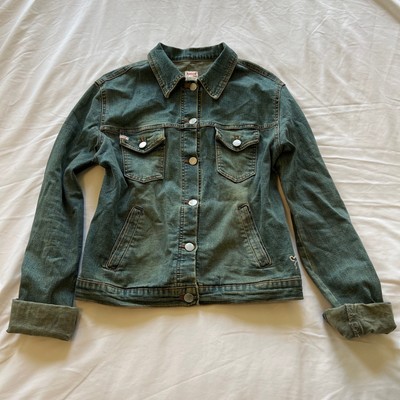 Y2K Kocca jeans vintage wash denim jean jacket made in italy