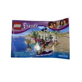 LEGO Friends Heartlake Surf Shop 41315 Set w/ Manual & Box Complete