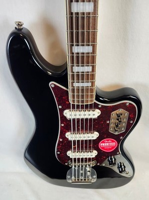 Squier Classic Vibe Bass VI, Laurel Fingerboard, Black