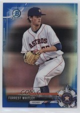 2017 Bowman Draft Chrome Blue Refractor 4/150 Forrest Whitley #BDC-58 2l4